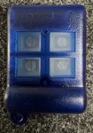 Blue EZSDEI485 4-BUTTON Remote Case/directed/new Open Bag Condition.. Fixed Price $22.85.