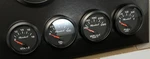 Marshall C2 Gauges, Black Bezels, Volts, Oil Pressure, Water Temp, Fuel Level. Fixed Price $199.00.