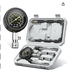 Professional Compression Tester Kit, 300 Psi Triple-scale Gauge With 8-PIECE Set. Fixed Price $24.75.