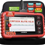 2026 Launch CRP123X OBD2 Scanner Engine Abs Srs Code Reader Car Diagnostic Tool. Fixed Price $138.84.