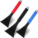 Ice Scrapers For Car Windshield, Snow Frost Removal Tools With Foam Hand. Fixed Price $9.99.
