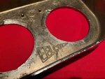 Vintage Eelco Double Gauge Panel Not Mooneyes 1932 Drags Trog Hotrod 1958. Fixed Price $150.00.
