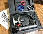 Matco Tools Cooling System Pressure Tester Pump Gauge Neck Extension Adapter Set. Fixed Price $130.00.