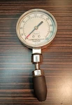 Vintage Sears Compression Tester 0-300 Psi Model 244.2119. Fixed Price $11.23.