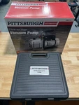 Pittsburgh 3 Cfm Two Stage Vacuum Pump & A/c Manifold Gauge Set. Fixed Price $165.00.