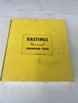 Hastings Universal Compression Tester 18956-1 With Attachments And Case. Fixed Price $40.00.