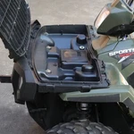 Front Lower Cargo Rack Box Compatible With Polaris Sportsman 500,REPLACE 2203484. Fixed Price $109.00.