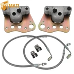 Front Calipers & Pads W/brake Line For Polaris Atp 330 500 Diesel 455. Fixed Price $52.98.