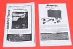 Snap-on Cooling System Pressure Tester SVTS262A Instruction Manual Only. Fixed Price $19.95.