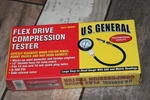 Vintage Us General Flex Drive Compression Tester Professional Quality 0-300 Psi. Fixed Price $29.97.