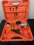 Hand Held Vacuum Pump Tester Set Gauge Brake Bleeder Kit For Red. Fixed Price $15.00.