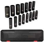 Milton 15-PC. 3/8 Drive Deep 6-20 Metric Impact Socket Set. Fixed Price $33.07.