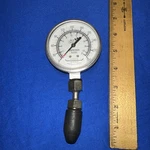 Vintage Engine Compression Tester Sears 244-2149 300PSI Used. Fixed Price $25.00.