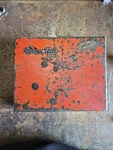 Snap KRA-128 Metal Tool Box Only Dated 1958. Fixed Price $49.00.