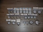 Lot 25 Industrial Pressure Gauges Ashcroft Usg. Fixed Price $199.99.