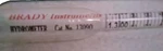 New Old Stockc 13090 Hydrometer Brady Instruments. Fixed Price $21.00.