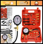 Universal Fuel Injector Pressure Tester Kit 0-140 Psi For Gasoline Cars, Truck. Fixed Price $45.99.