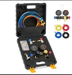 Omt Way Diagnostic Manifold Gauge Set For R1234YF Refrigerant Freon Charging. Fixed Price $45.00.
