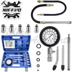 11 Pcs Cylinder Compression Tester Gas Engine Gauge Kit Tool Auto Car Motorcycle. Fixed Price $22.89.