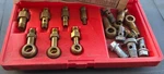 Snap-on MT337-200 Fuel Pressure Adaptor Set Complete W/case Japanese Euro. Fixed Price $65.00.