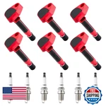 Carbole UF242 Ignition Coils And Iridium Spark Plug Set Fit For Honda Accord. Fixed Price $143.17.