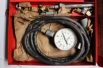 Snap-on Tools Tranmission Gauge / Adapter Set In The Red Metal KRA141 Case Usa. Fixed Price $50.00.