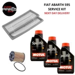 Petrol Engine Service Kit Fits Fiat Abarth 595 1.4 2015 Onwards With Motul Oil. Fixed Price $62.34.