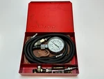 Snap On Tools Usa Vacuum Fuel Pump Tester Pressure Gauge In KRA-128 Metal Box. Fixed Price $118.74.