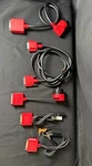 Snap On Diagnostic Scanner European Adapter Set BM-1B, MB-1, MB-2A, VW-1 & DA-5. Fixed Price $85.00.