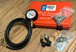 Matco Tools Back Pressure Tester Set Gauge Mechanic Diagnostic Adapter Lot Auto. Fixed Price $135.00.