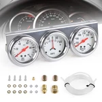 Inch 52MM Triple Gauge Set Kitoil Pressure Water Temperature Amp Meter. Fixed Price $38.27.