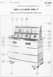 Allen Electric Co Model E-300 E-310 Cabinet Auto Motor Analyzer Instructions. Fixed Price $17.50.