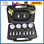 Hydraulic Pressure Gauge Test Kit 10/25/40/60MPA For Komatsu Cat Case John Deere. Fixed Price $78.00.