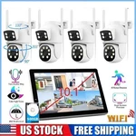 Camcamp Wifi Security Ptz Wireless Closed Circuit System Night. Fixed Price $274.71.