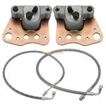 Front Brake Calipers & Hose Lines For Polaris Sportsman 400 450 500 600 700 800. Fixed Price $52.99.