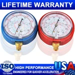2PACK Replacement Manifold Gauges Refrigeration High And Low Side Red& Blue Tool. Fixed Price $16.99.