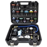 Mishimoto 28-PIECE Cooling System Pressure Tester And Vacuum Refill Kit. Fixed Price $141.95.