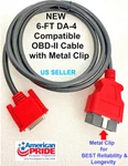 Obdii OBD2 Cable Compatible With Snap On DA-4 For Verus Wireless Scanner EEMS325. Fixed Price $29.99.