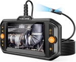 Teslong Dual Lens Endoscope Mechanic Borescope Inspection Camera Flexible 16.5FT. Fixed Price $54.59.