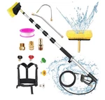 24FT Telescoping Pressure Washer Wand Kit - Extension Pole, Gutter Cleaner, B.... Fixed Price $119.95.