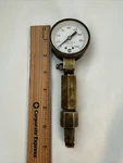 Vintage Brass Century Tool Compression Gauge No. 2660 Palmyra, Nj Usa Untested. Fixed Price $7.47.