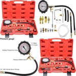 Gas Fuel Injection Pressure Tester Gauge Kit Oil Injector Auto Truck Suv. Fixed Price $33.88.