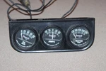 Vtg Summit Racing Gauge Dash Cluster Oil Pressure Amps Water Temperature 44278. Fixed Price $59.95.