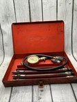 Vintage Snap-on Tools Compression Gauge W/red Metal Case. Fixed Price $80.99.
