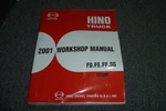 2001 Hino Fd Fe Ff Sg Truck Engine Workshop Service Repair Manual Xz. Fixed Price $251.99.