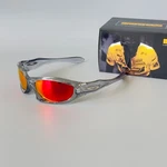 Oakley 00S Monster Dog Tech Vintage Polarized Sunglasses Clear Gray Transparent. Fixed Price $129.00.