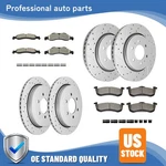 2007 2008 2009 Ford Expedition Navigator Front Rear Disc Rotors & Brake Pads. Fixed Price $237.30.