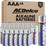 Acdelco 48-COUNT Triple Aaa Batteries, Maximum Power Super Alkaline Battery. Fixed Price $16.99.