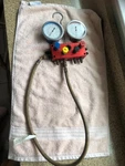 ? Snap-on ACT51234A Dual Refrigerant Manifold Test Gauge (R12/ R502 /R22). Fixed Price $95.00.