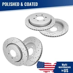 Front Rear Brake Disc Rotors Ford Expedition 2007-16 2017 Lincoln Navigator. Fixed Price $195.80.